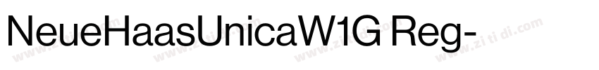 NeueHaasUnicaW1G Reg字体转换 NeueHaasUnicaW1G Reg字体转换